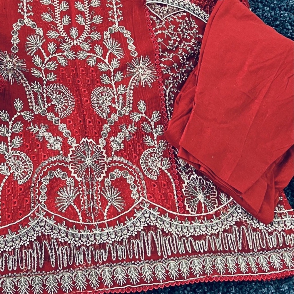 Pakistani Indian Designer Wear Dress - image 6